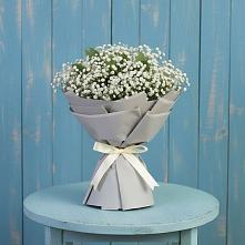 Букет цветов из:  Гипсофила в Курсавке