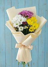 Букет цветов из:  Хризантемы в Курсавке