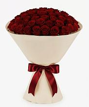Букет 101 Бордовая роза Блэк Бакарра в Курсавке