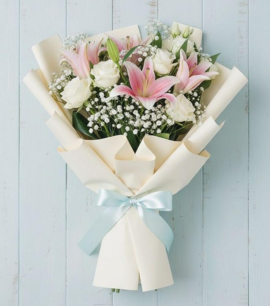 Букет цветов из: Лилии в Курсавке