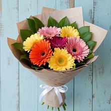 Букет цветов из:  Герберы в Курсавке