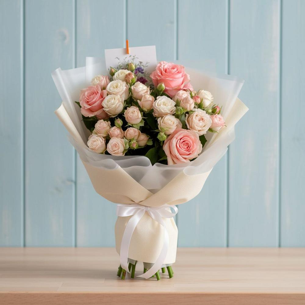 Букет цветов из: Розы в Курсавке