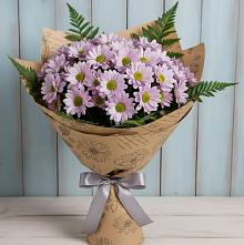 Букет цветов из:  Хризантемы в Курсавке