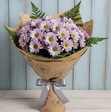 Букет цветов из:  Хризантемы в Курсавке