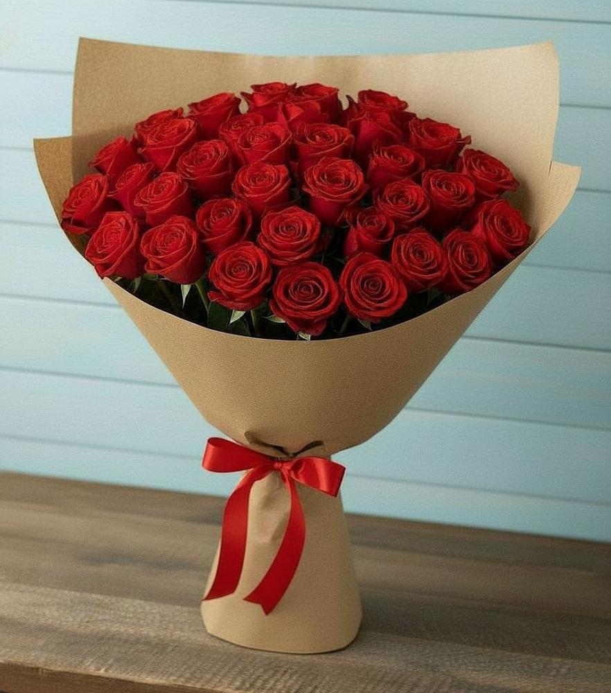 Букет Красные розы Милано в Курсавке