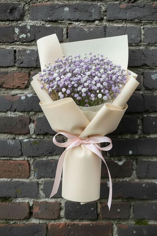 Букет цветов из: Гипсофила в Курсавке