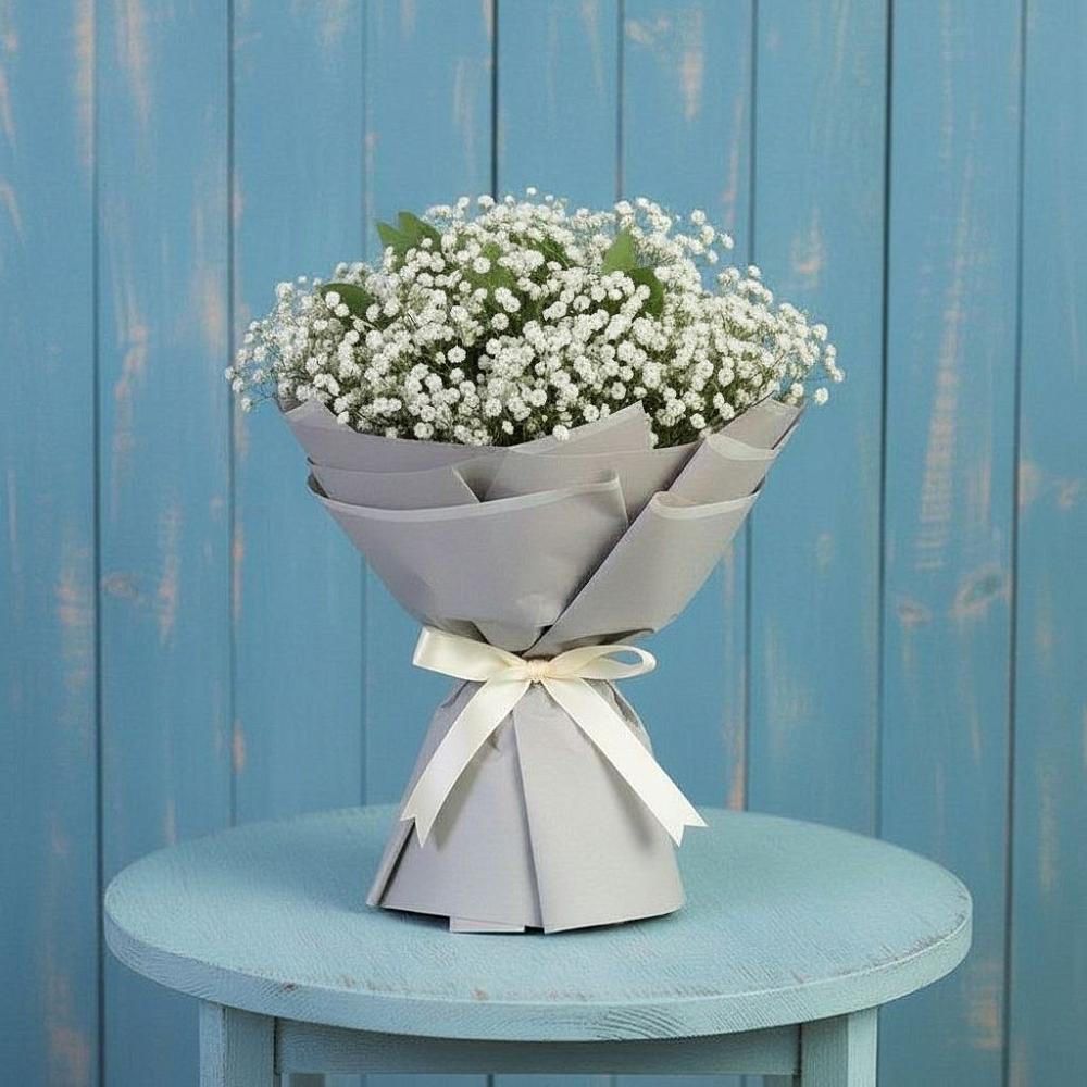 Букет цветов из: Гипсофила в Курсавке