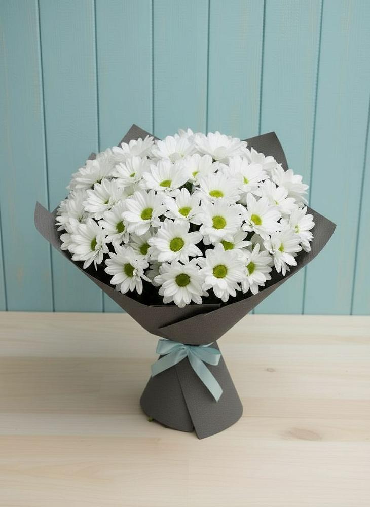 Букет цветов из: Хризантемы в Курсавке