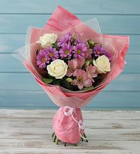 Букет цветов из:  Герберы в Курсавке