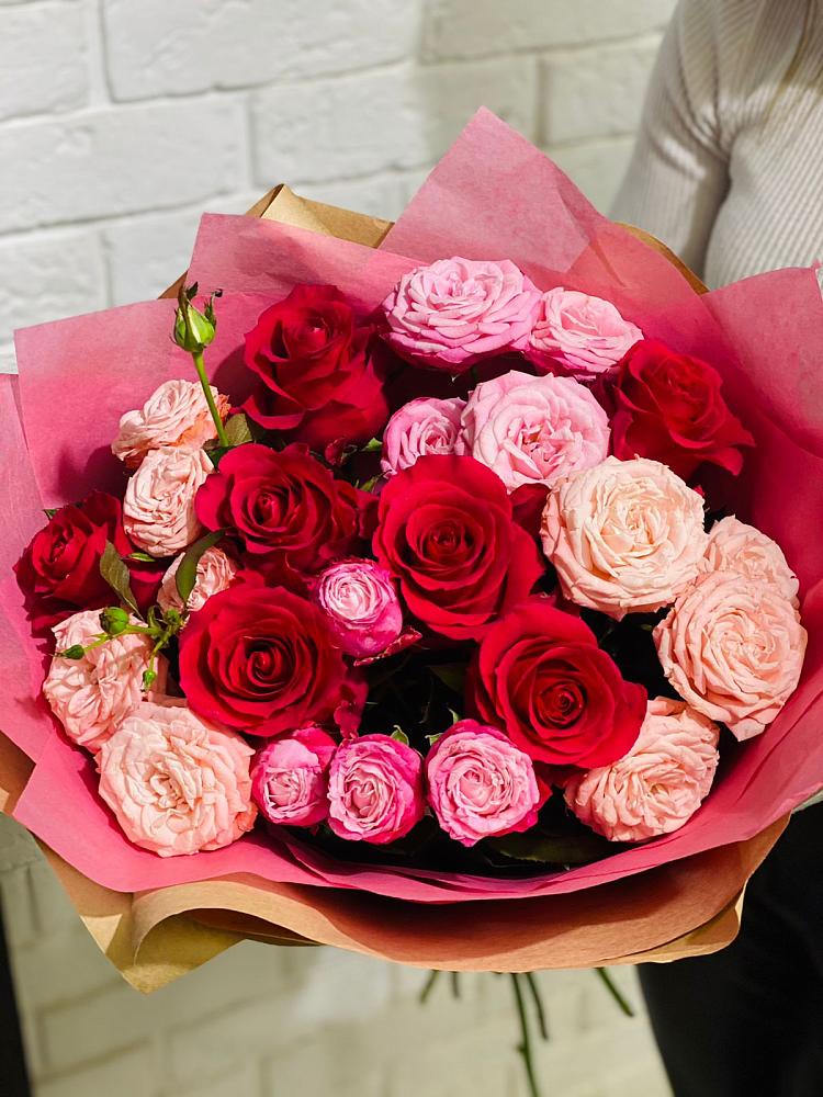 Букет цветов из: Розы в Курсавке
