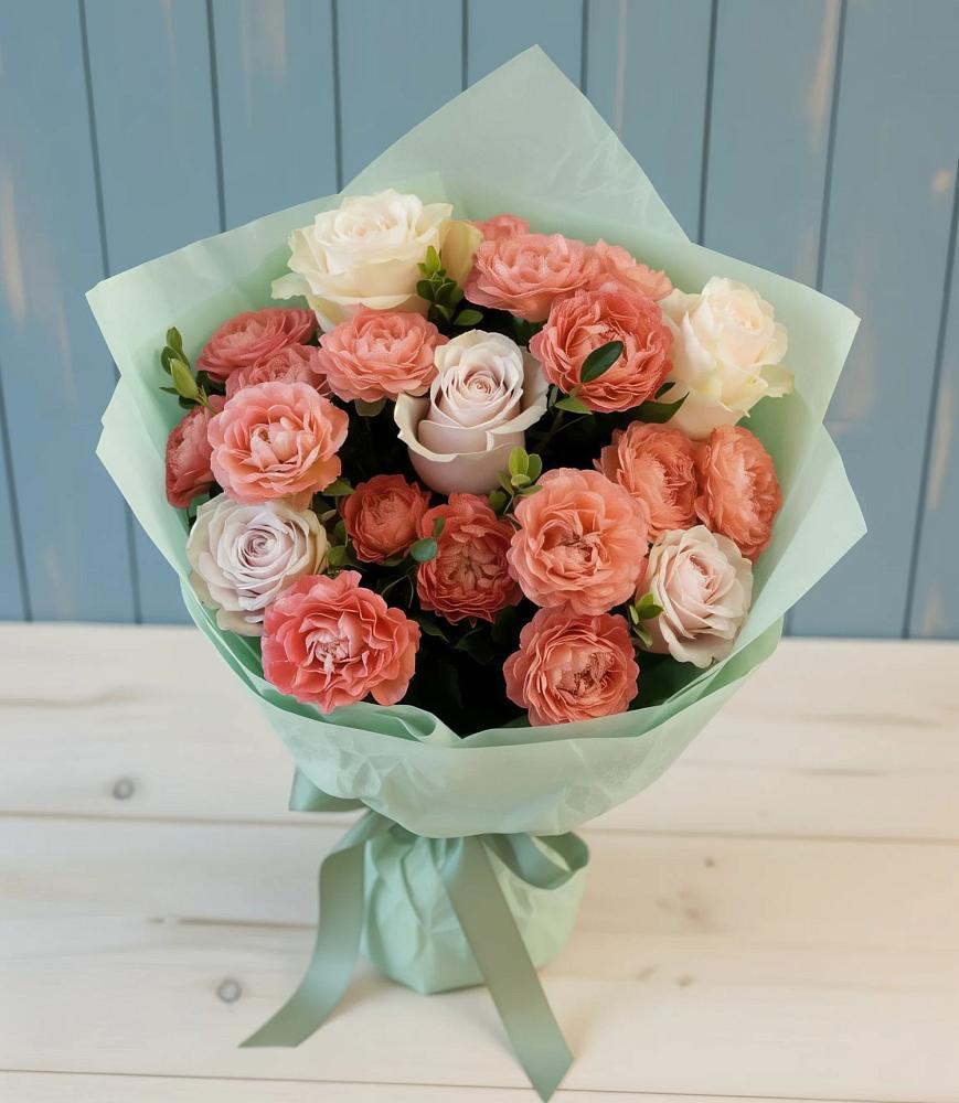 Букет цветов из: Розы в Курсавке