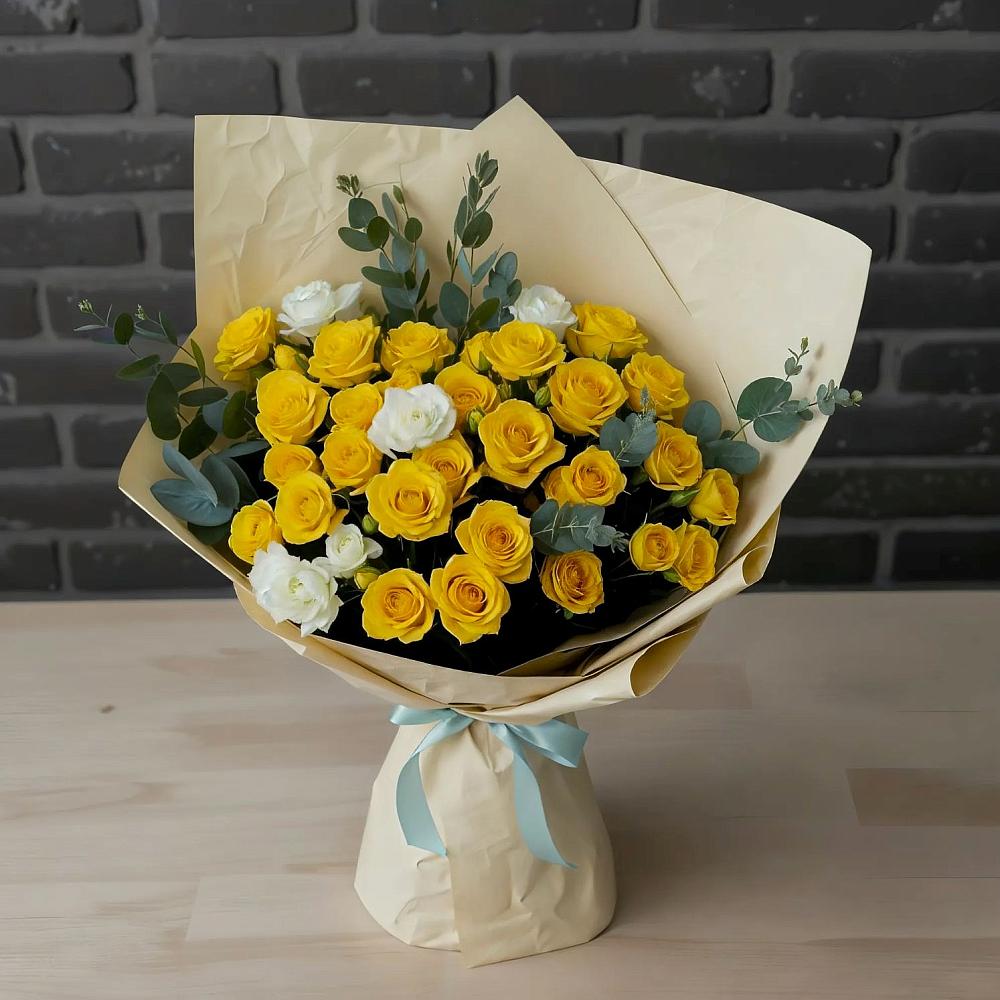 Букет цветов из: Розы в Курсавке