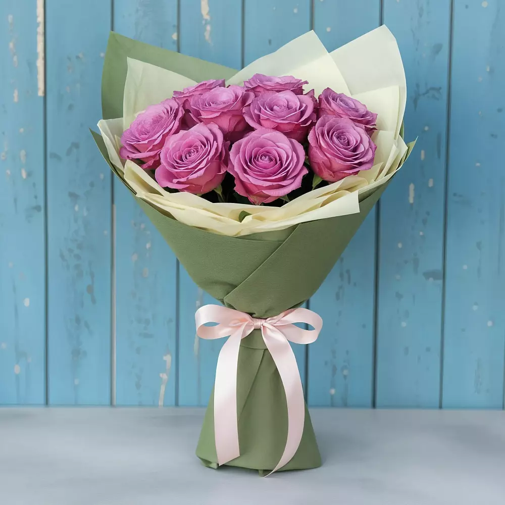 Букет Розы Фёрст Леди в Курсавке