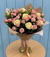 Букет цветов из:  Розы в Курсавке