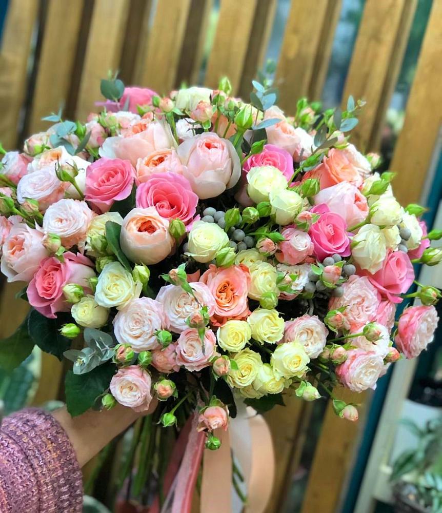 Букет цветов из: Розы в Курсавке