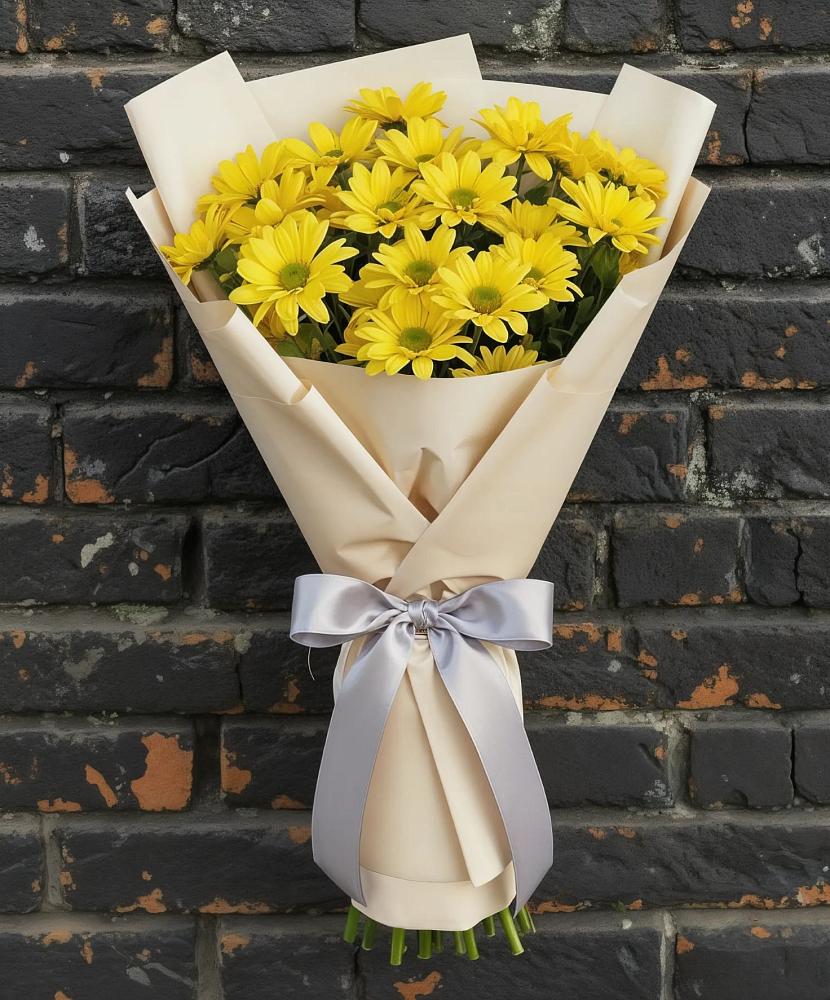 Букет цветов из: Хризантемы в Курсавке
