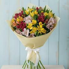 Букет цветов из:  Альстромерии в Курсавке