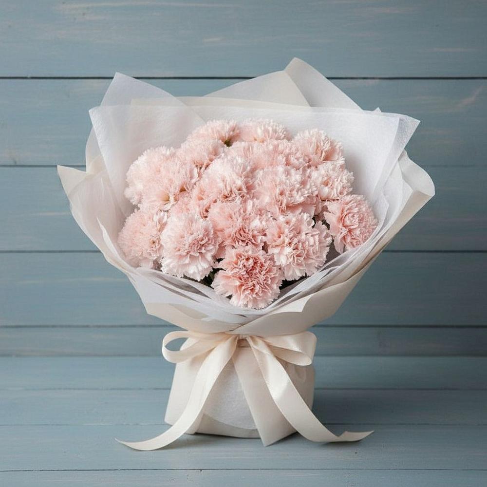 Букет цветов из: Гвоздики в Курсавке