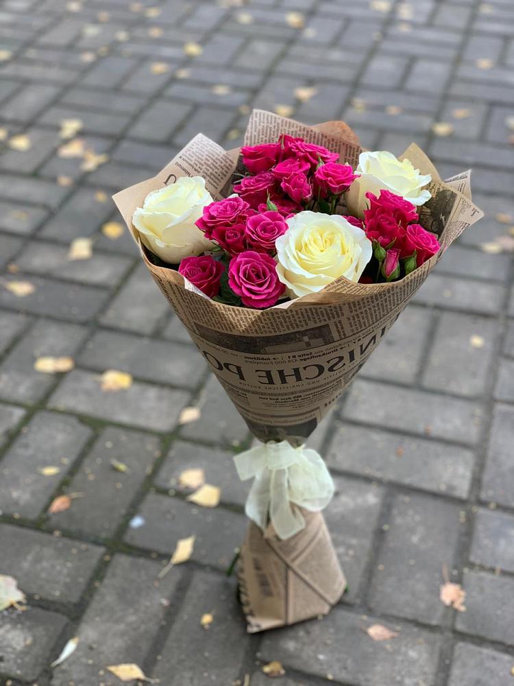 Букет цветов из: Розы в Курсавке