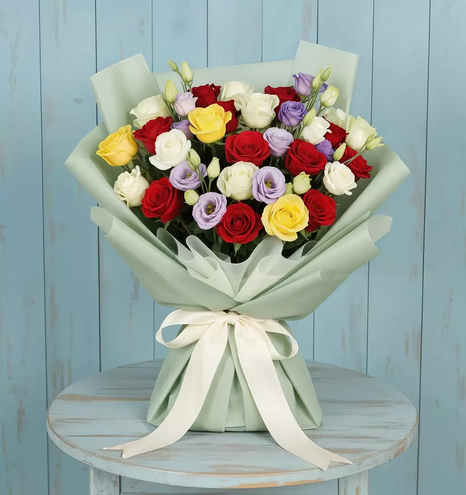 Букет цветов из: Розы в Курсавке