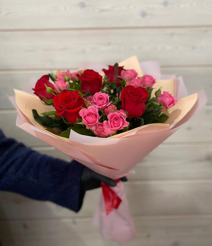 Букет цветов из: Розы в Курсавке