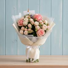 Букет цветов из:  Розы в Курсавке