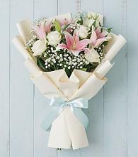 Букет цветов из:  Лилии в Курсавке