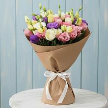 Букет цветов из:  Лизиантусы в Курсавке